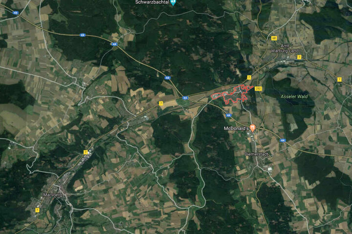 Ein Wäscheständer hatte in dem Gebäude in Diemelstadt-Wrexen Feuer gefangen.
