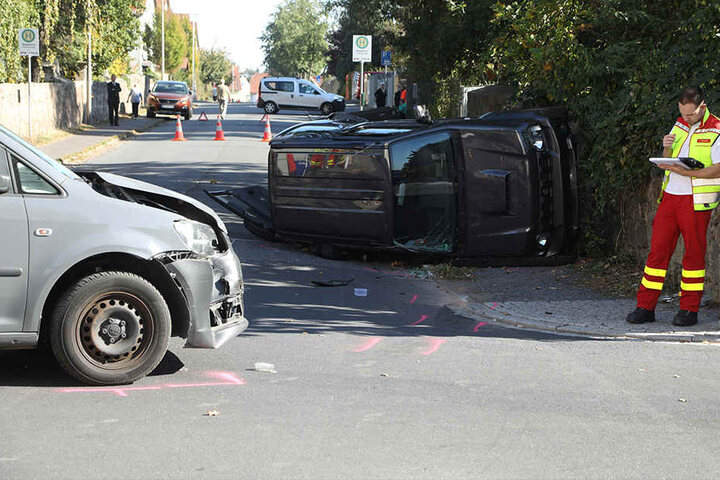 Vermutlich hatte der Caddy-Fahrer den Suzuki übersehen.