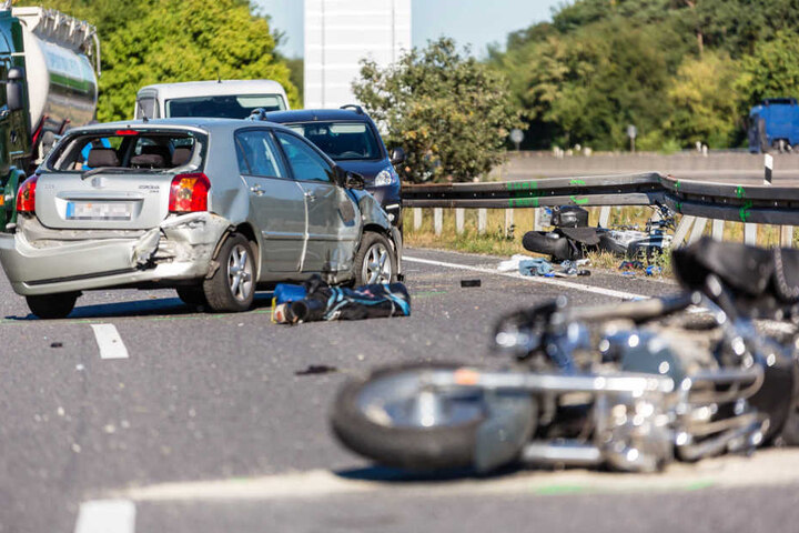 Der Zubringer zu der A3 wurde vollgesperrt.
