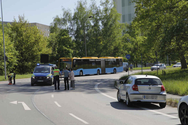 Die Wolgograder Allee musste gesperrt werden.