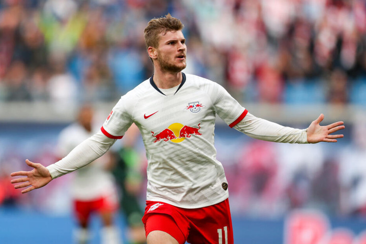 Sechstes Tor im achten Ligaspiel: Timo Werner ist nach Robert Lewandowski (12) der treffsicherste Bundesliga-Akteur.
