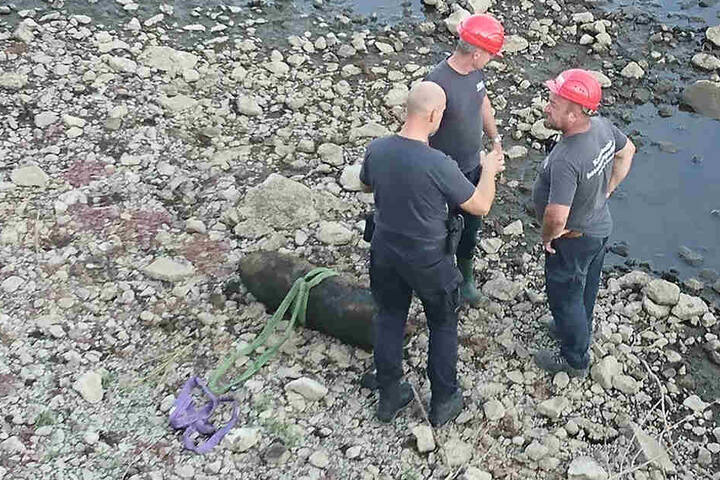 Den Experten gelang es am Samstag erfolgreich, die Bombe zu entschärfen.