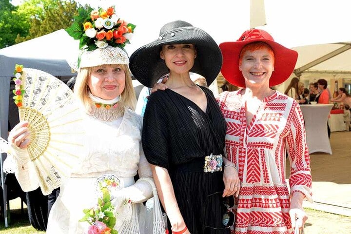 Die drei von der Jury: Katharina Dietrich, Lidia Valenta, Katrin Koch (v.l.).