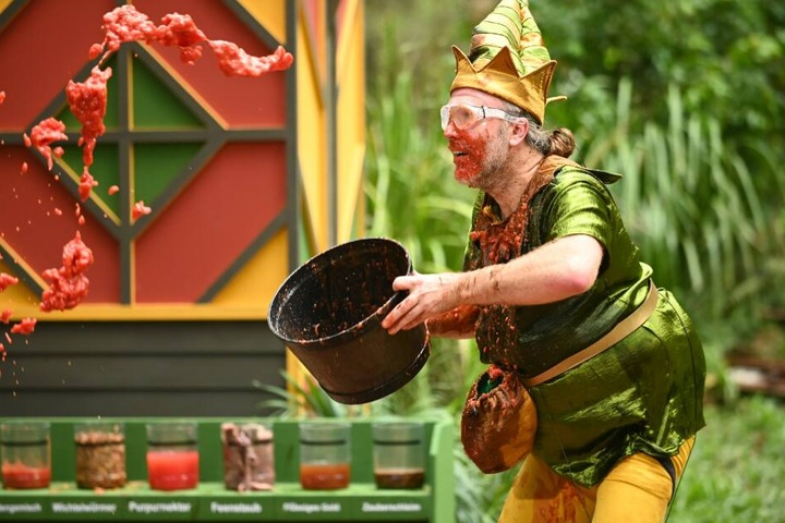 Ein ordentlicher Schwall verrotteter Tomaten landete in Markus Reineckes Gesicht.