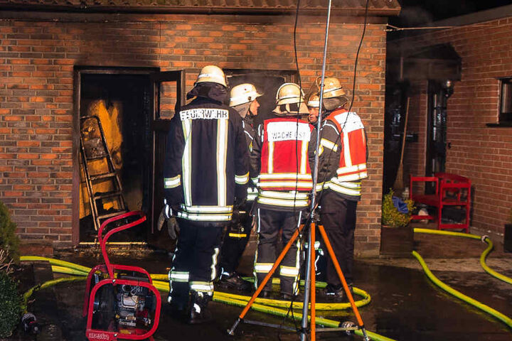 Die Feuerwehr Bielefeld bekam den Brand schnell unter Kontrolle.