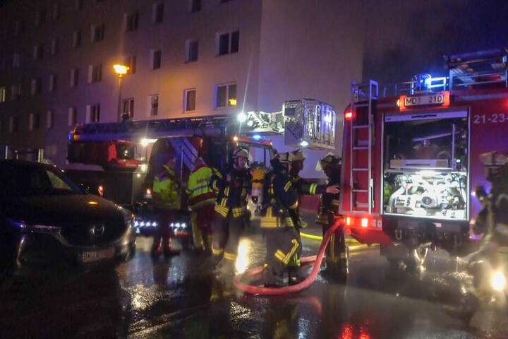 Über 40 Feuerwehrmänner waren im Einsatz.