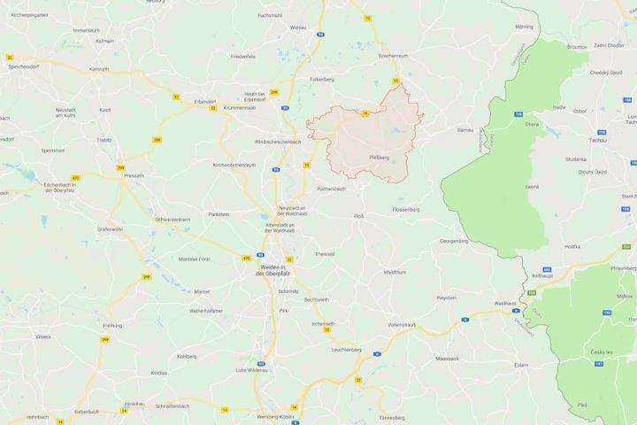 Der kuriose Zwischenfall hat sich in Plößberg im Landkreis Tirschenreuth in Bayern ereignet.