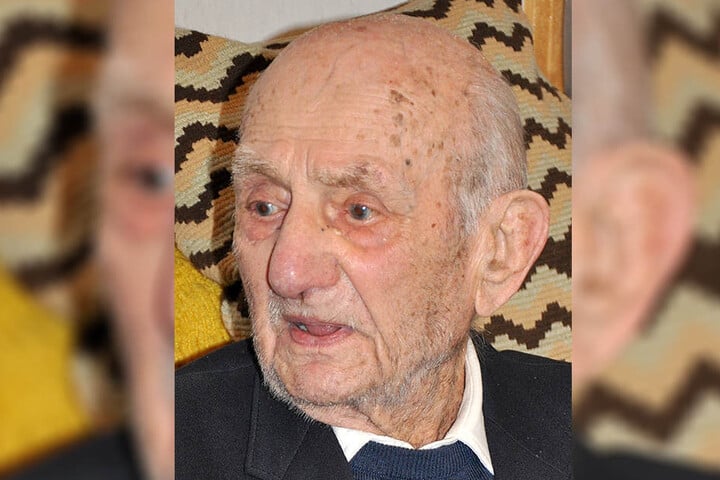 Gustav Gerneth ist der älteste Mann Deutschlands.