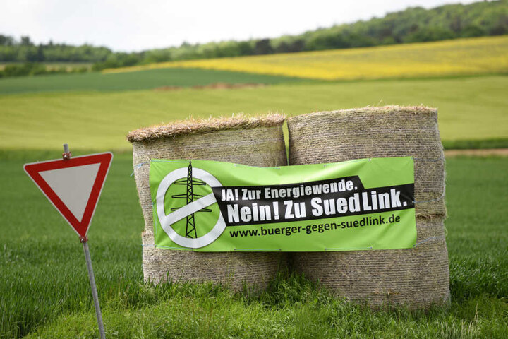 Auch in anderen Gebieten, wie in Fritzlar (Hessen) wird gegen die geplante Stromtrasse protestiert.