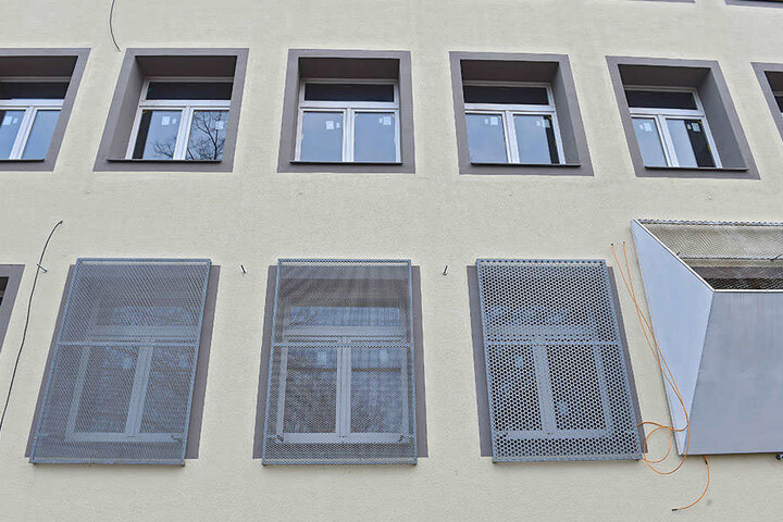 Der künftige Abschiebeknast in Dresden.