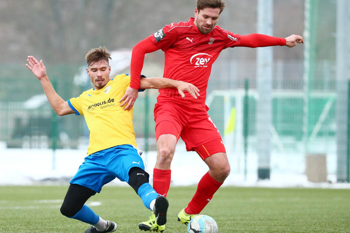 Ronny König traf in der Partie zweimal für den FSV.