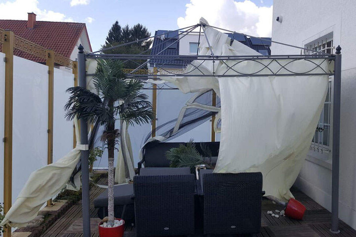 Der Wind macht vor nichts Halt.