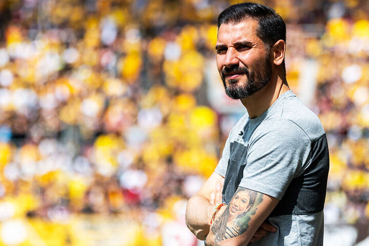 Der gebürtige Schwabe Cristian Fiel drückt in der Relegation seinem früheren Club 1. FC Union Berlin die Daumen.
