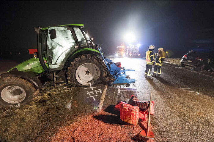 Die Kreisstraße 768 wurde für mehrere Stunden voll gesperrt.
