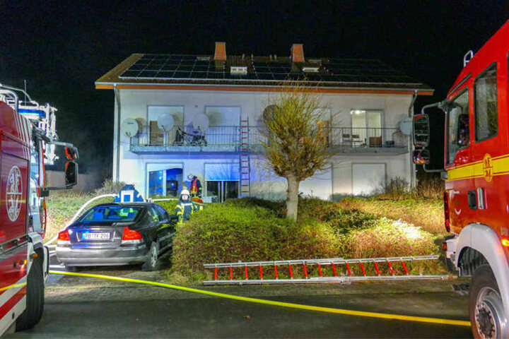 Am Neujahrsmorgen war das Feuer in einem Raum ausgebrochen.