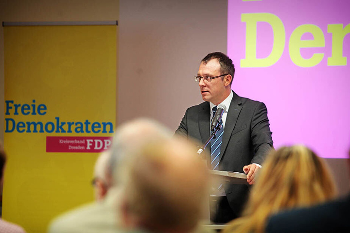 Holger Hase (42, FDP) kümmert sich als Privatperson um den Verein "DenkMalFort".