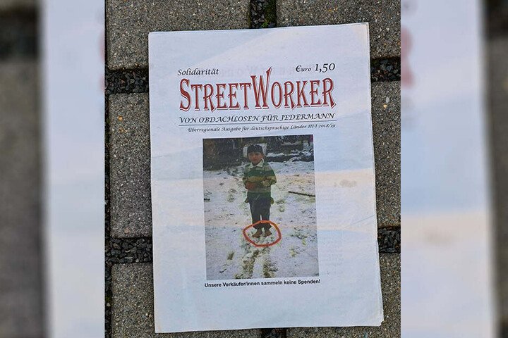 Unter anderem vor dem Kaufland an der Borsbergstraße wurden die Verkäufer des "Streetworker" gesichtet.