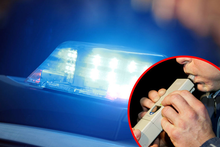 Der 23-Jährige hatte zuvor anscheinend einiges getrunken. Es wurde bei ihm ein Atemalkoholwert von 1,5 Promille festgestellt. (Symbolbild)