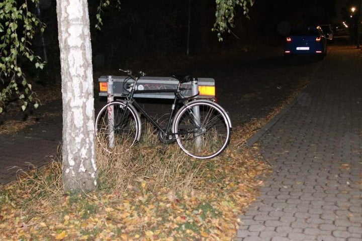 Der Täter hatte zuvor offenbar versucht ein Fahrrad zu stehlen.