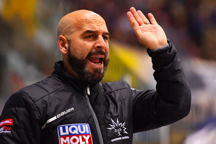 Eislöwen-Coach Rico Rossi konnte happy sein mit der Leistung in Bietigheim.