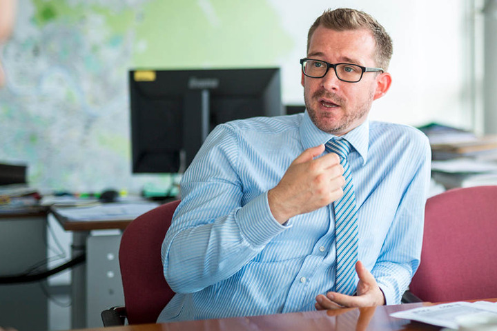 Baubürgermeister Raoul Schmidt-Lamontain (40, Grüne)