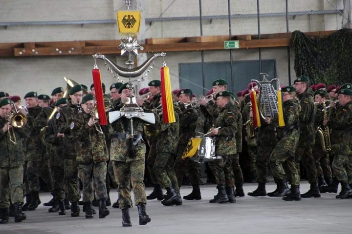 Am 1. März wurden die Soldaten in der Georg-Friedrich-Kaserne zum Einsatz nach Mali verabschiedet.