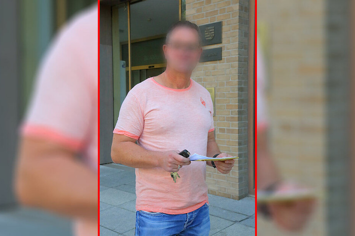 Vater Marcus T. (55) berichtete dem Gericht über die Folgen des Bisses für seine kleine Tochter.