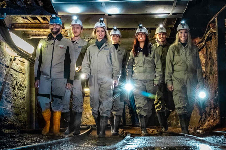 Jährlich kommen knapp 16.000 Besucher ins Silberbergwerk Freiberg.