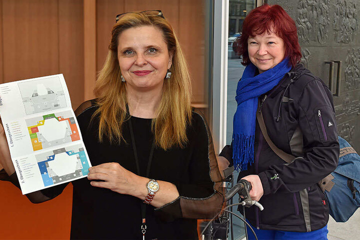 Elke Ziegler (l.) und Annegret Gebhardt.
