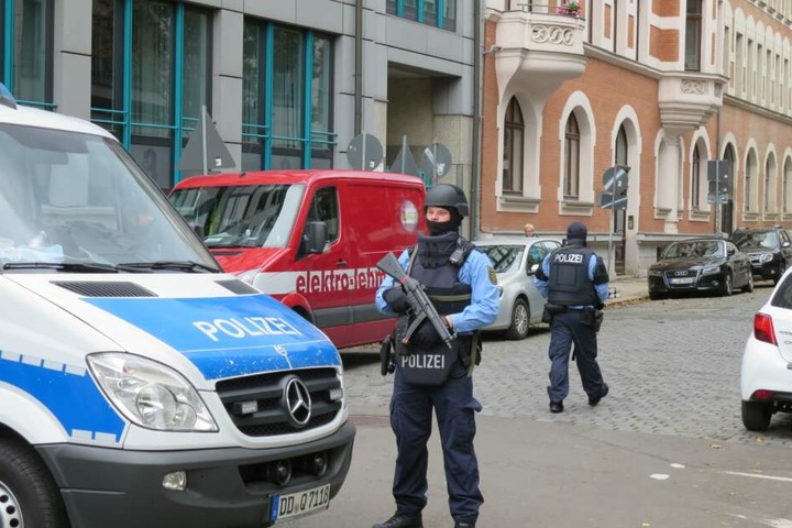 Das jüdische Viertel in Leipzig wurde abgeriegelt.