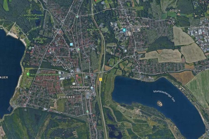 Der rätselhafte Vorfall ereignete sich in Markkleeberg.