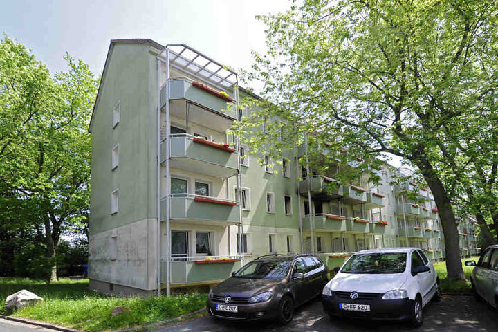 In diesem Haus in der Keplerstraße brannte es.
