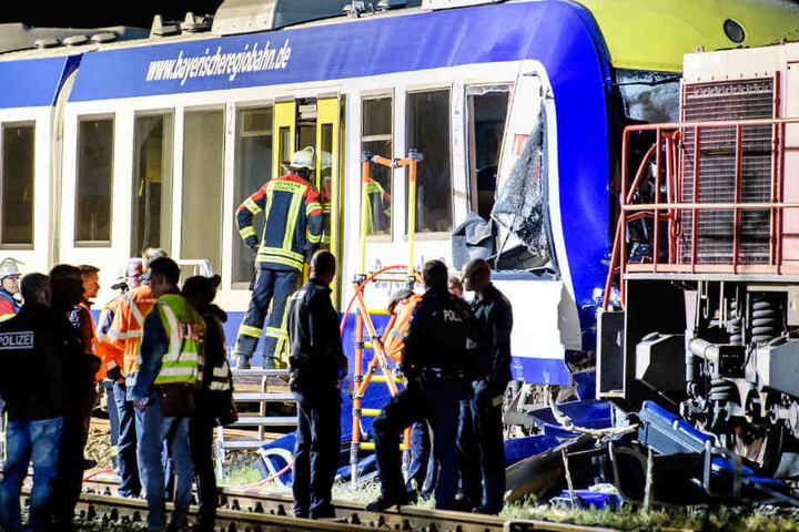 Im Mai 2018 war ein Personenzug ungebremst auf einen stehenden Güterzug aufgefahren. (Archivbild)