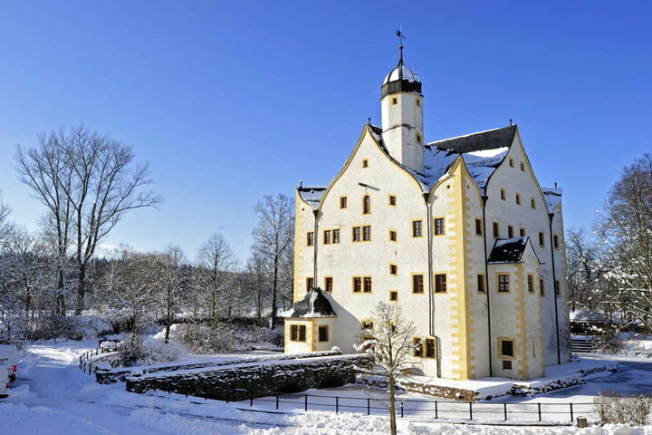 Das Wasserschloss Klaffenbach.