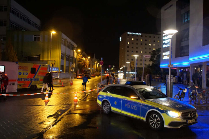 Die Polizei sperrte den Bereich ab.