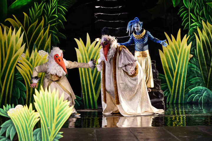 Magische geht es im Märchen "Kalif Storch" im Schauspielhaus zu.