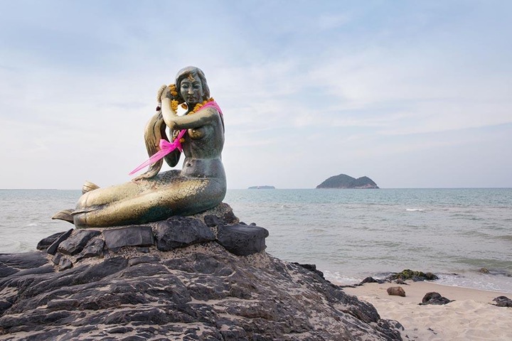 Die Quallen tauchten am beliebten Urlauberort Samila im Süden Thailands auf.
