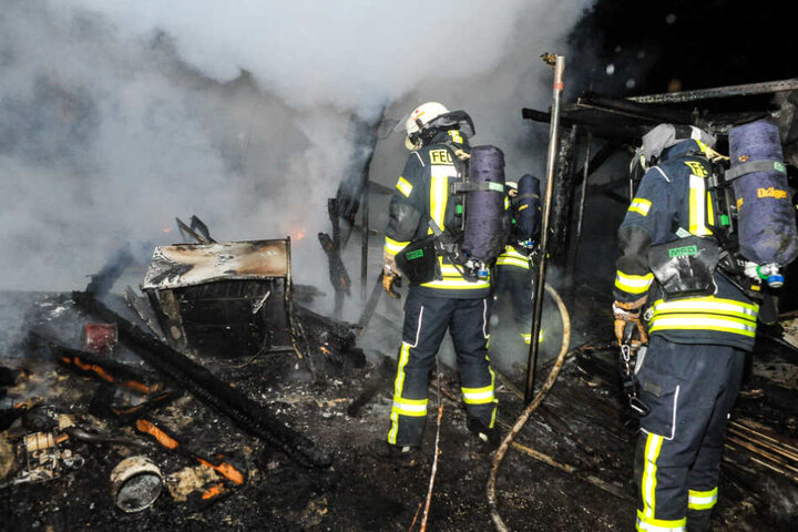 Nach rund einer Stunde war das Feuer gelöscht.