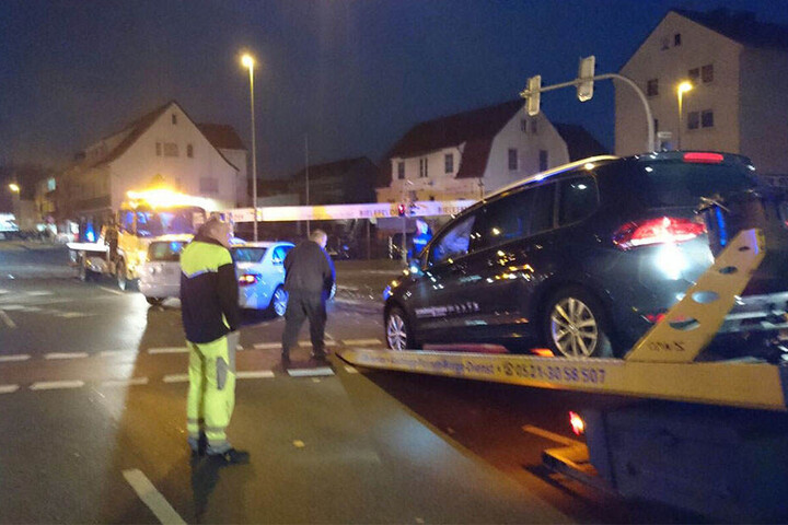 Sämtliche Fahrzeuge mussten abgeschleppt werden.