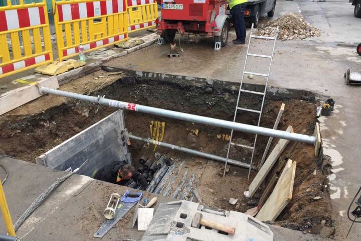 Wie lange die Reparatur dauern wird, ist noch nicht abzusehen.
