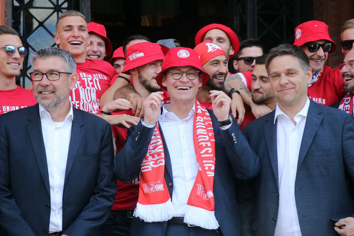 Am Saisonende wieder Grund zu feiern? Der 1. FC Union beginnt das große Abenteuer "Bundesliga" am Sonntag, 18. August 2019, gegen RB Leipzig.
