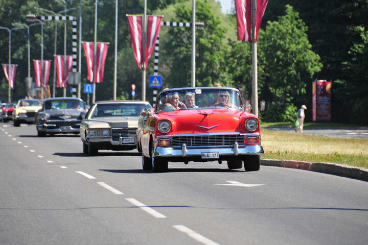 Alle möglichen Oldtimer werden in Greiz zu sehen sein.