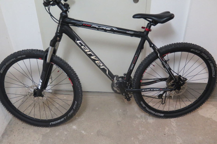 Auch ein Mountainbike ließén sich die beiden nicht entgehen. Es wurde nun von der Polizei sichergestellt.