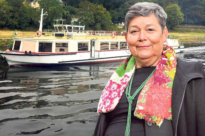Flottenchefin Karin Hildebrand (63) hat das Motorschiff "Bad Schandau" verkauft.