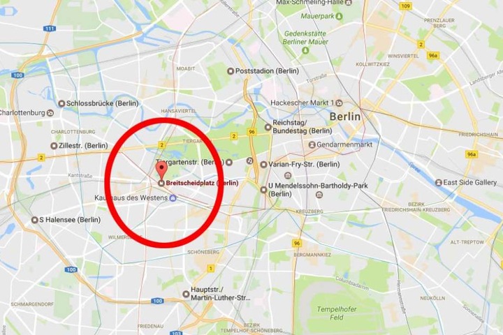 Der Ort des Anschlags