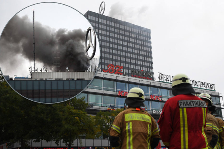 Stand 16.45 Uhr: Rund 60 Einsatzkräfte bekämpften die Flammen mit Schaum. Dieser hat laut Sprecher eine "abdeckende Wirkung" und verursacht nicht so hohe Schäden wie das Löschen mit Wasser.