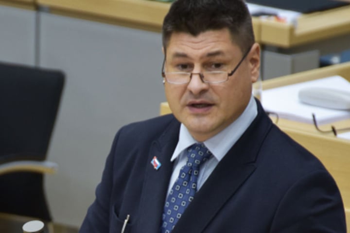 Mario Lehmann (48) hatte in der Landtagssitzung mit seiner Rede für Ärger gesorgt.