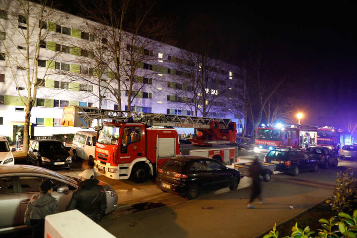 Das Feuer war in einem Keller in der Straße Usti nad Labem ausgebrochen.