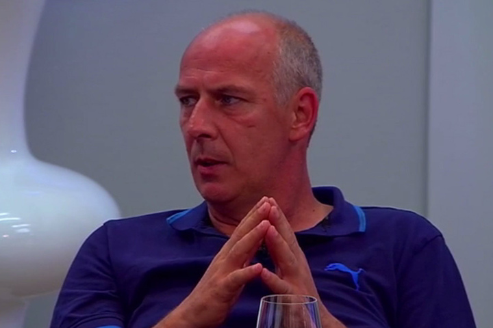 Mario Basler findet Edona James Verhalten "billig, ganz billig".
