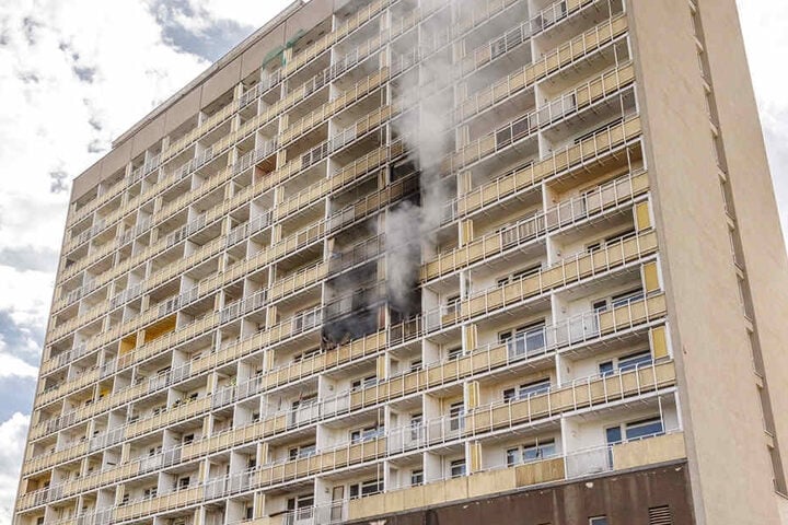 Am 25. Mai brannte es in dem Hochhaus.